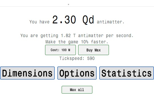 Antimatter Dimensions